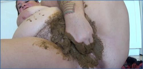 Dirty Shitty Pussy! Femdom, Smearing – FullHD 1080p / Scat-Shop, Clips4sale, ManyVids – Scat-Slaves poster