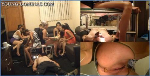 Eat Shit Slave with Buttholes over 1 Toilet Face starring Stupid Slaves - related scat video at Scat-Slaves