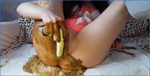 Download Copro: Anna Coprofield Dominates Toilet Slave in savage Prolapse romp Scat-Slaves.net
