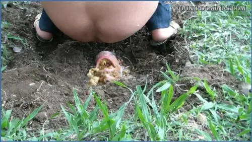 Stupid Slaves Buried and Used as Human Toilet in Shit Eating Slave Video - scat porn video at Scat-Slaves.net