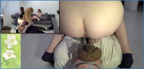 Eat Women's Shit with MilanaSmelly- Best Business Lunch - scat porn video at Scat-Slaves.net