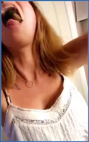 Download LilbuttLex in Hardcore ATM with Anal Beads and Scat clips - scat porn video at Scat-Slaves.net