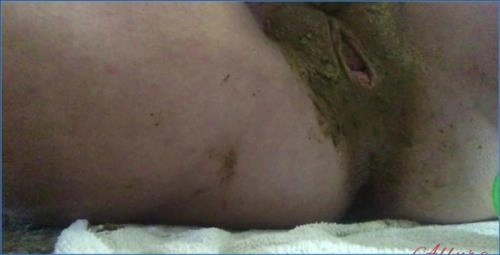 Download Shit Eating Allura Masturbates with Plastic Toy and Bottle While Pregnant Scat-Slaves.net