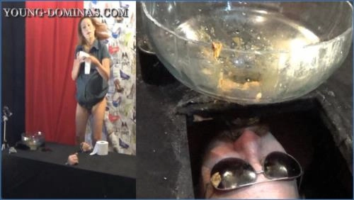 Shit Eating- Stupid Slaves in Black Box Poop Receiver Part 2 - scat porn video at Scat-Slaves.net