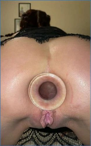 LilbuttLex Ass to Mouth Toilet with Glass Plugs in Extreme BDSM Scat Porn - scat porn video at Scat-Slaves.net