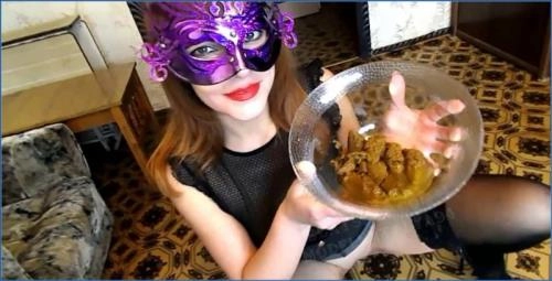 Yana Eats Shit Collected In A Week Featuring ModelNatalya94- Scat-Slaves Production - scat porn video at Scat-Slaves.net
