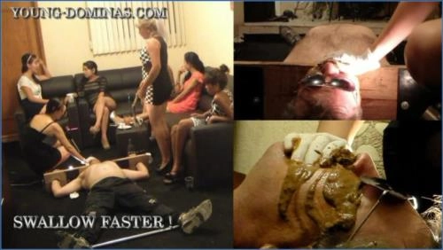 Pooping with Yamileth in Lots of Poop ahead Part 2- Human Toilet - scat porn video at Scat-Slaves.net