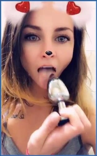 LilbuttLex Stars in Hardcore Scat and Kaviar videos- Licking My Butt Plug Clean 13 (2022) - scat porn video at Scat-Slaves.net