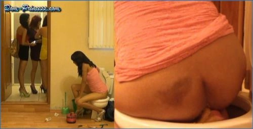 Britany Makes Mercedes Eat Shit in Human Toilet Bowl Scat Porn - scat porn video at Scat-Slaves.net