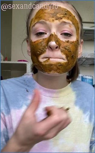 Teen Slave First Diaper Fill with Face Mask- HD 720p - scat porn video at Scat-Slaves.net
