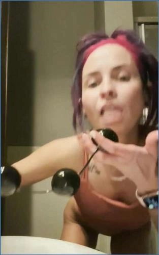 LilbuttLex in Intense ATM Slave Session at Friend's Place - FullHD 1080p – Scat-Slaves poster