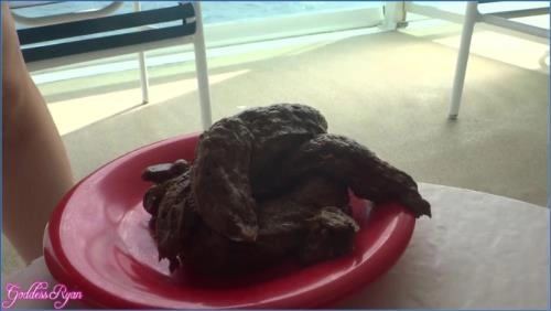 Download Goddess Ryan Delivers Hardcore Human Toilet Scene in FullHD 1080p - Cruise Balcony Public Fetish Download Scat-Slaves.net