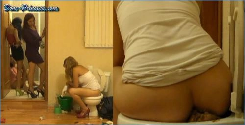 Tazón Humano Bloqueado Parte 8 Sharlene HD - Esclava Comiendo Excremento 720p – Scat-Slaves poster