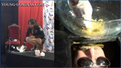 Esclavos Estúpidos: Caja Negra Poop Parte 1 HD 1080 con Esclava Comiendo Excremento – Scat-Slaves poster