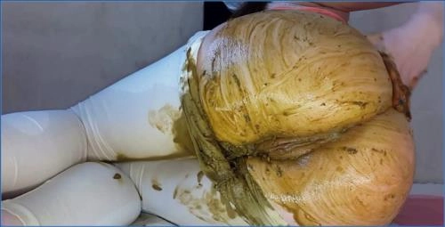 Weiße Leggings Durchfall FullHD 1080p Download Anna Coprofield Hardcore Menschliche Toilette, POV Sklave Szenen – Scat-Slaves poster