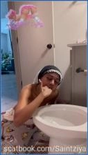 Watch Saint Ziya in dirty Morning Scat romp After Hangover- 10:35 of Real Efro Action - related scat video at Scat-Slaves