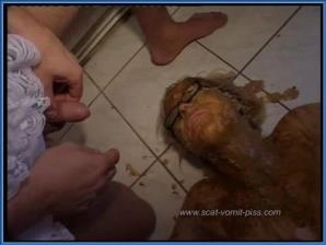 Susan and Veronika Scat in the Kitchen with Marc and Simon- Scat Porn - related scat video at Scat-Slaves