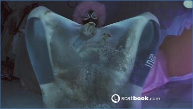 Kaviar Femdom Scat Domination with Sweet Betty Parlour in Nylon Scat Ghost - related scat video at Scat-Slaves