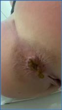 Amelia's Scat and Pissing Domination: Slave Applies Cream to My Body - scat porn video at Scat-Slaves.net