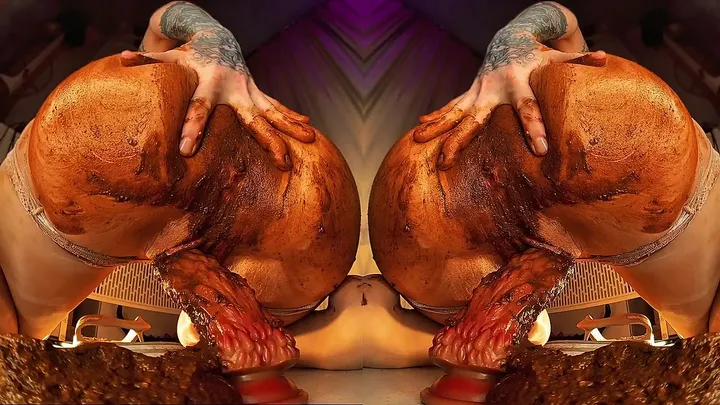 Sweet Betty Smiles and Smears Her Gentle Load - Warm Solo Scat Romp - related scat video at Scat-Slaves