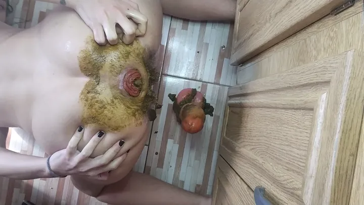 PiPayPipo's Thick Cock Gets Covered in Fresh Brown Mess - Dirty Scat - related scat video at Scat-Slaves